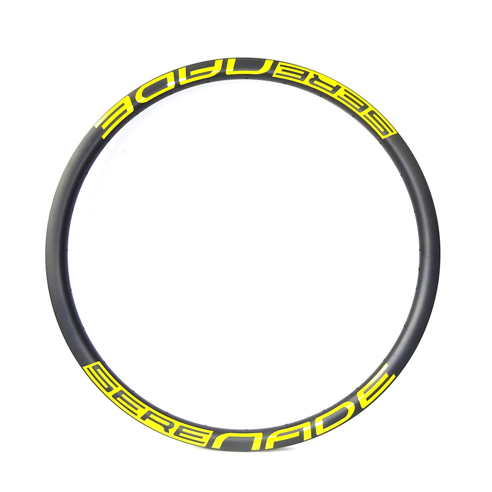 30mm wide carbon 29er mountain bike rims